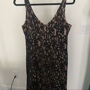 BCBG Lace gown